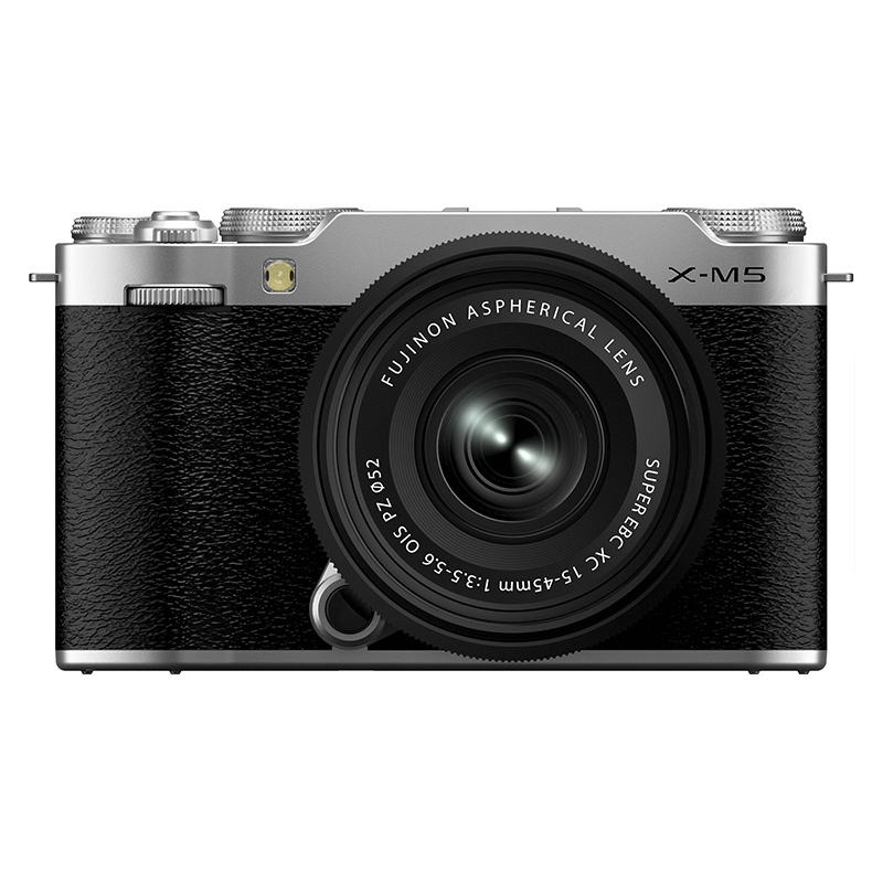 isocam-FUJIFILM-X-M5-Mirrorless-Camera-with-XC-15-45mm-f3.5-5.6-Lens-Silver-4