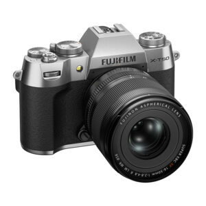 دوربین بدون آینه فوجی FUJIFILM X-T50 Mirrorless with XF 16-50mm f/2.8-4.8 Lens Silver