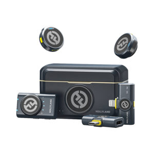 میکروفون یقه ای بی سیم Hollyland LARK M2 DUO 2 Person Wireless Combo Microphone