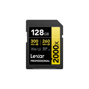 کارت حافظه لکسار 128 گیگ Lexar 128GB Professional 2000x UHS-II SDXC
