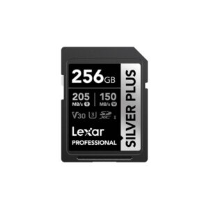 کارت حافظه لکسار Lexar 256GB Professional SILVER PLUS UHS-I SDXC