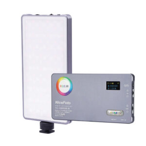 نور ثابت ال ای دی نایس فتو NiceFoto TC-158RGB.W RGB LED video light
