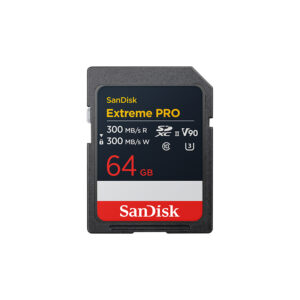 کارت حافظه سن دیسک SanDisk 64GB Extreme PRO UHS-II SDXC 300MB/S 2000X