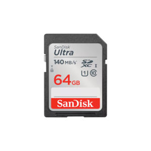 کارت حافظه سندیسک SanDisk Ultra UHS-I U1 Class 10 SDXC 64GB 140MB/s